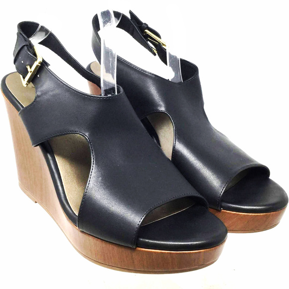 payless shoes black wedges